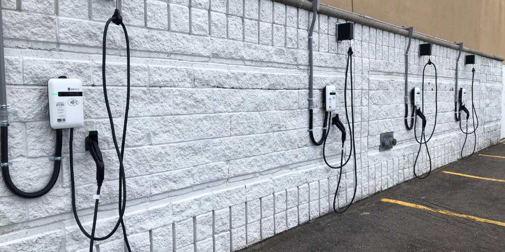 Cedarbrae EV chargers