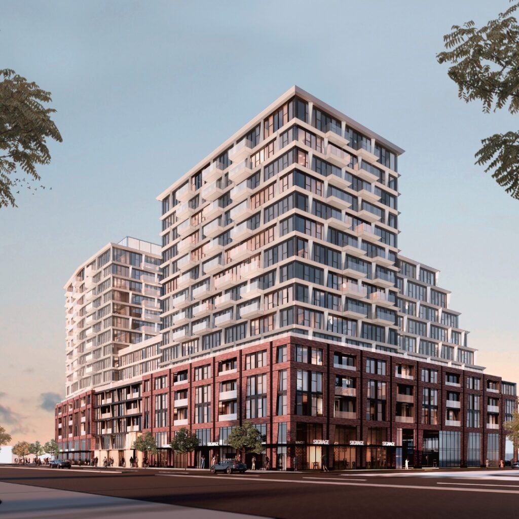 rendering 801 York Mills development