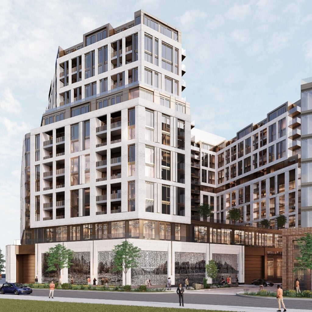 rendering avenue-Lawrence development