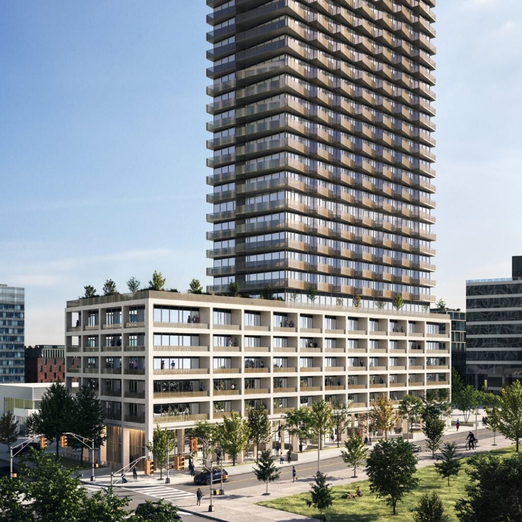 rendering of Montgomery development