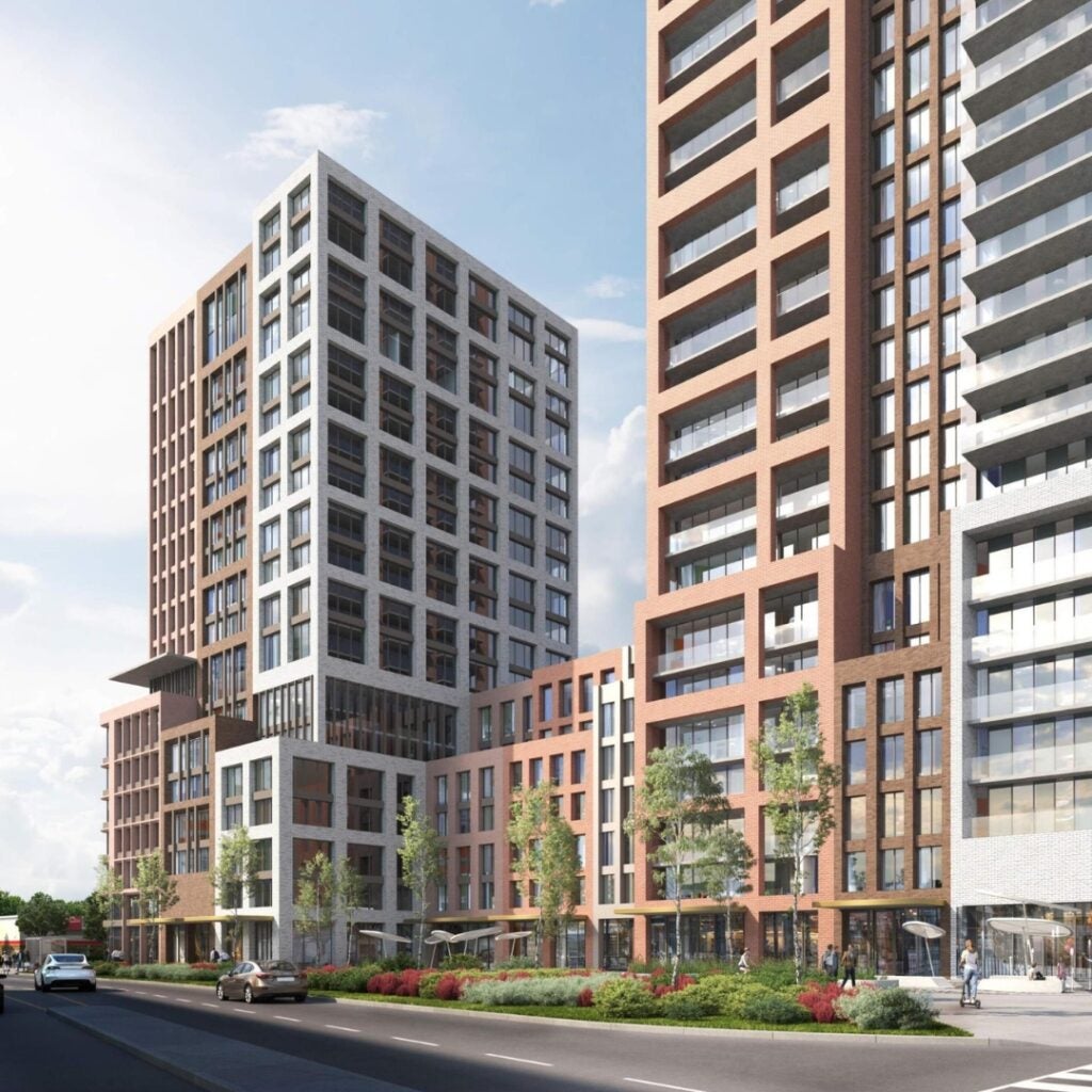 rendering Morningside Crossing development
