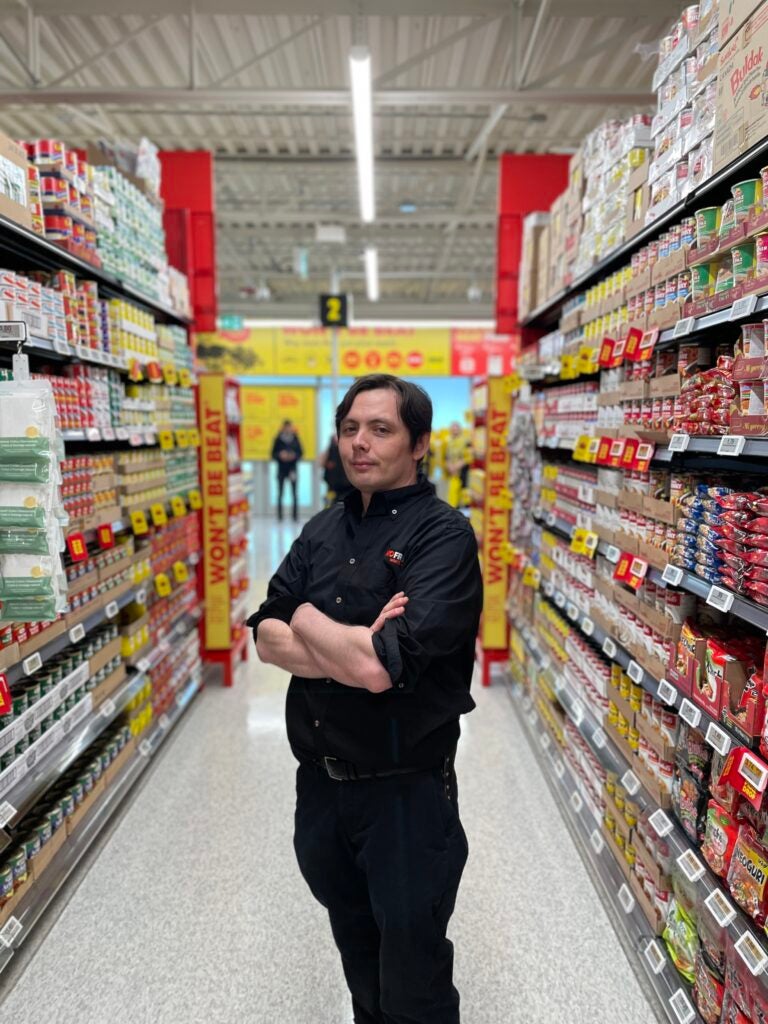 Inside No Frills Grocery