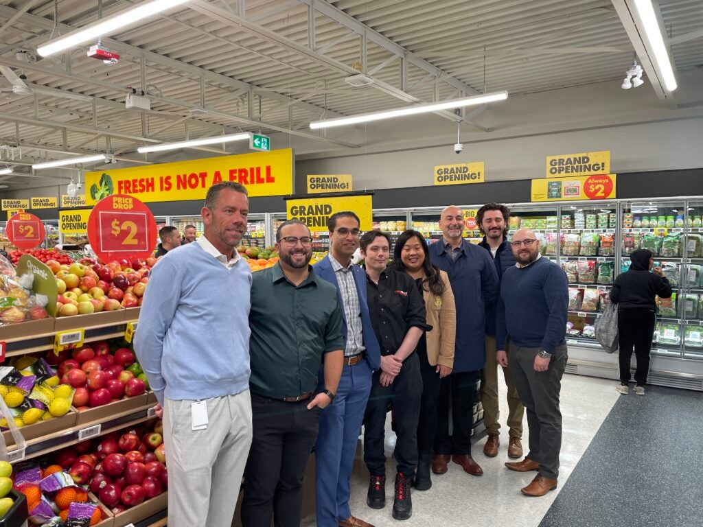 Inside No Frills Grocery