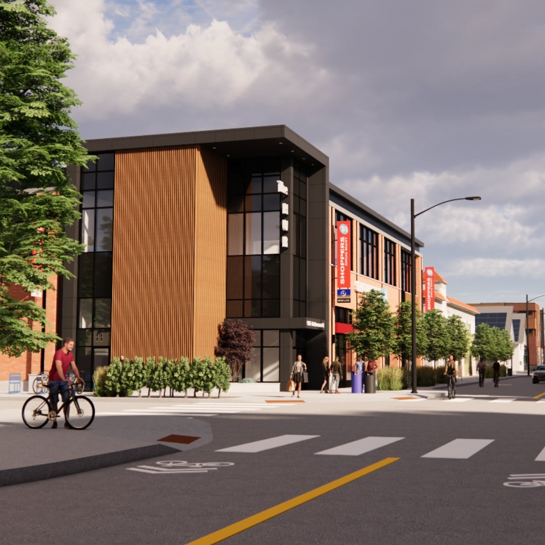 rendering new Molson building