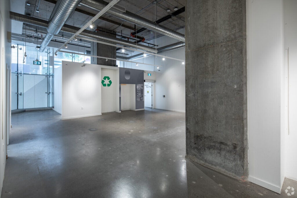 Shell space of Mango store One Bloor East