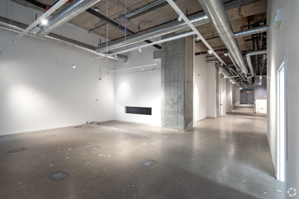 Shell space of Mango store One Bloor East