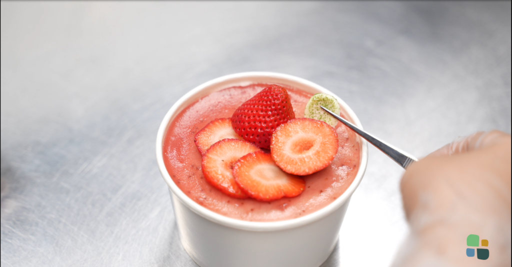 strawberry parfait