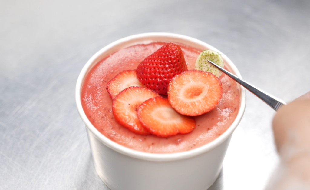 strawberry parfait